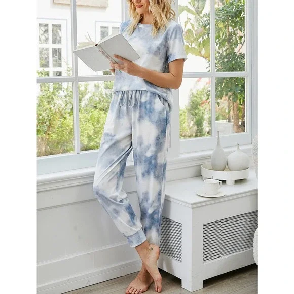 2 piece set: Round Neck Tee for & jogger Pants black - Picture 6 of 11